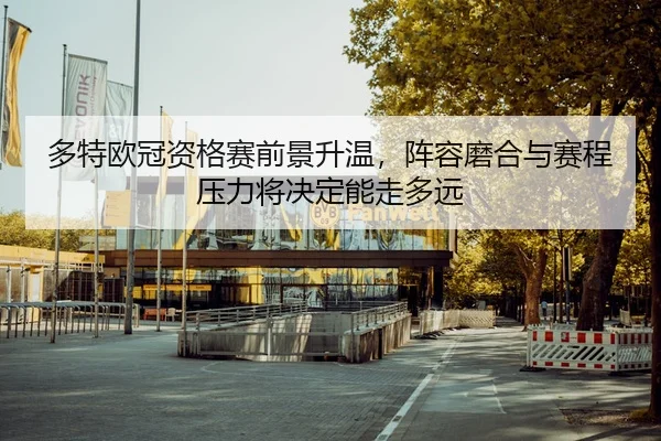 多特欧冠资格赛前景升温，阵容磨合与赛程压力将决定能走多远